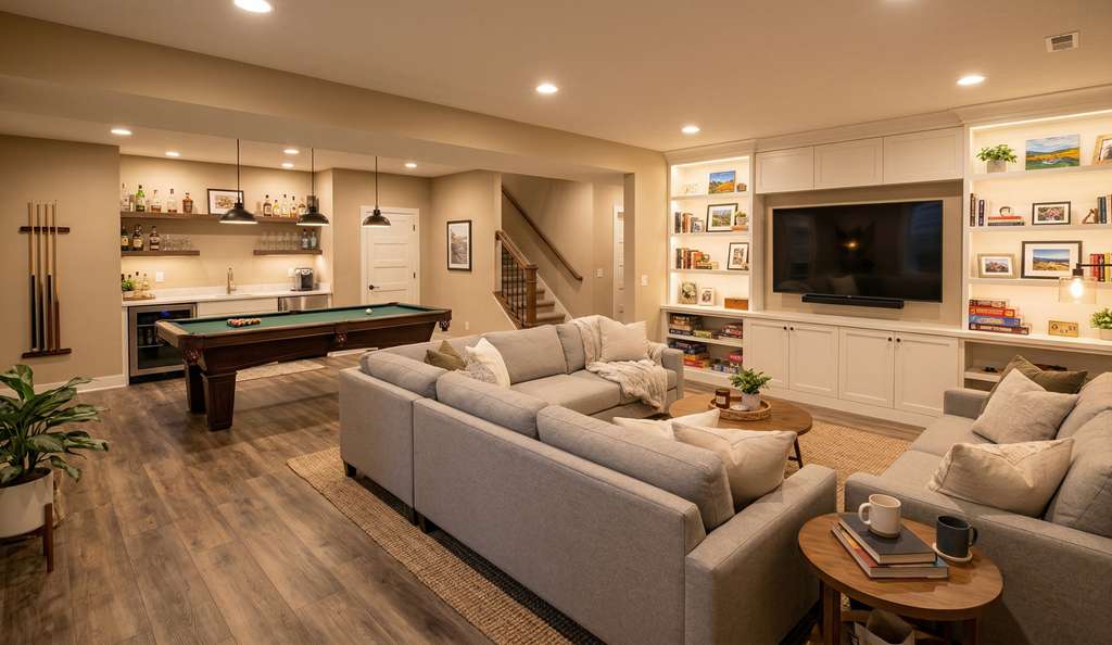 Basement remodel cost per square foot Raleigh NC