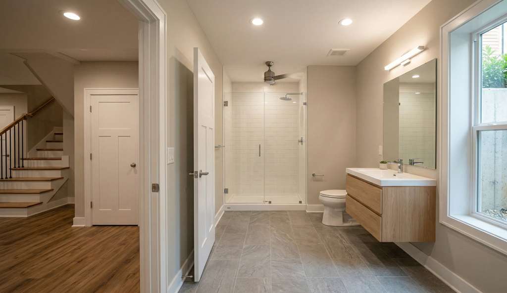 Basement bathroom addition cost Raleigh